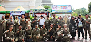 BBRMP Jambi Curi Perhatian di Pasar Tani HUT ke-69 Provinsi Jambi