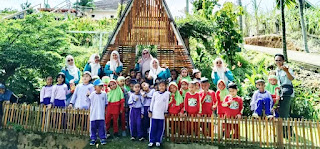 Tanamkan Cinto Pertanian Sejak Dini, TK Cahayo Harapan Kunjungi IP2MP BBRMP Jambi