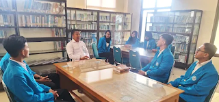 BRMP Jambi Perkuat Literasi Mahasiswo Magang UIN STS Lewat Pengenalan Perpustakaan