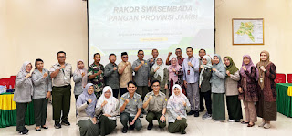 BRMP Jambi Perkuat Koordinasi Pengawalan Swasembado Pangan Provinsi