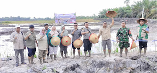 Gerakan Tanam Serentak CSR di Batanghari Dukung Swasembado Pangan