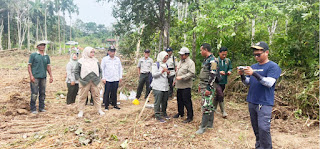 BRMP Jambi Tinjau Kesiapan Lahan Cetak Sawah Rakyat di Sarolangun