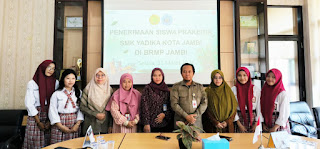 BRMP Jambi Terimo Siswo PKL SMK Yadika untuk Perkuat Kompetensi Administrasi