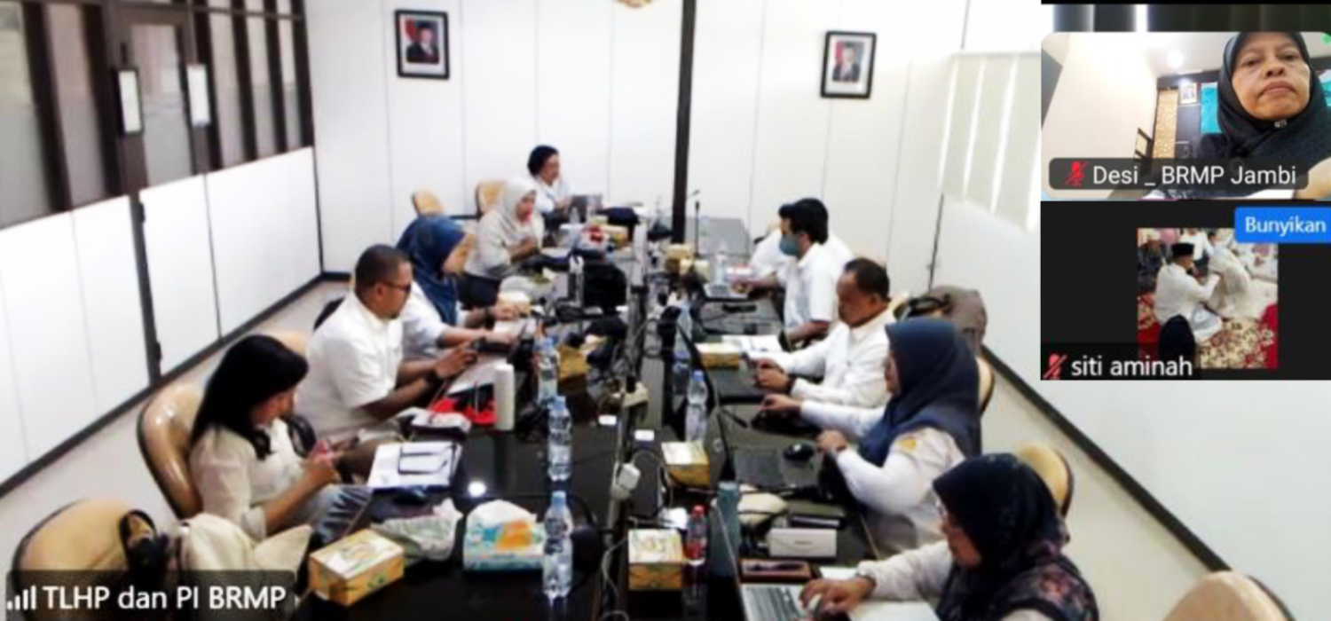 BRMP Jambi Ikuti Persiapan Penilean Mandiri Maturitas SPIP Terintegrasi 2026