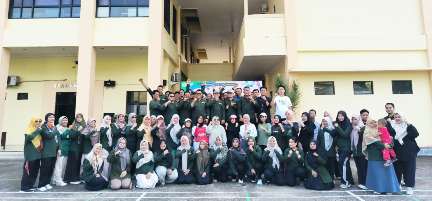 BRMP Jambi Perkuat Sinergi dengan BRI melalue Senam Sehat dan Edukasi Keuangan
