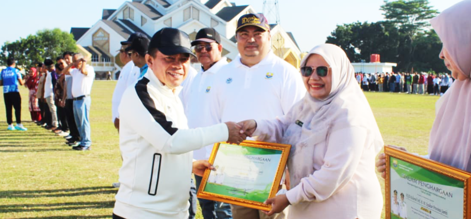 BRMP Jambi Raih Penghargoan Green Office Tingkat Provinsi
