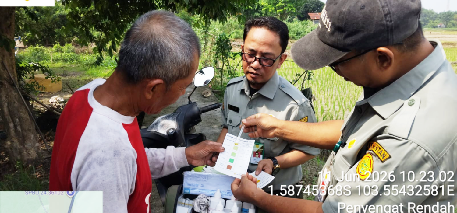 Penyuluh BRMP Jambi Kenalkan PUTS untuk Pemupukan Spesifik Lokasi