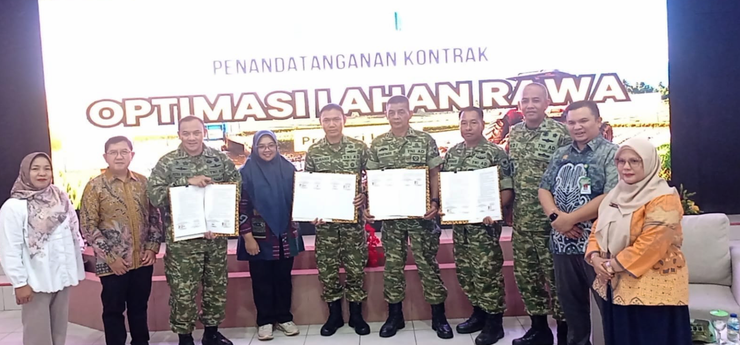 BRMP Jambi Perkuat Sinergi Optimasi Lahan Rawo untuk Dukung Swasembado Pangan