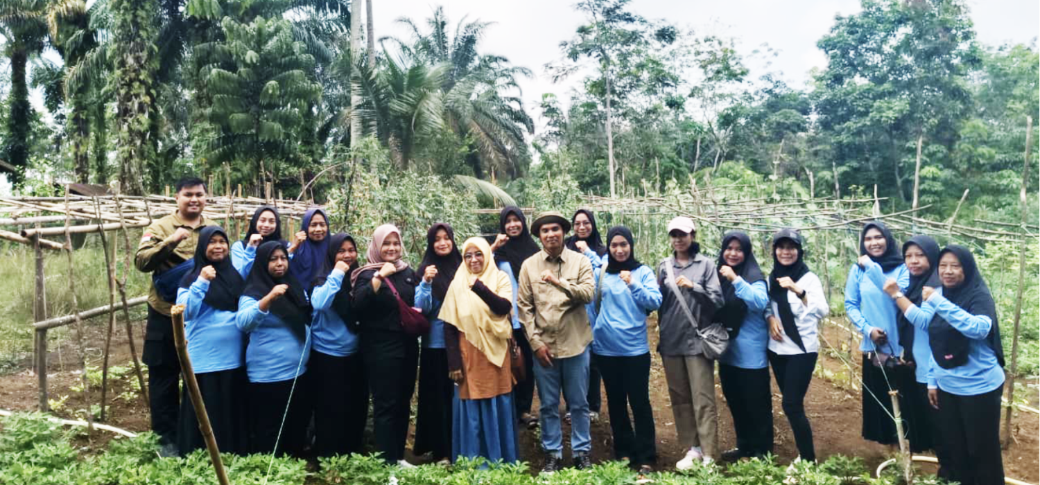 Akselerasi Pekarangan Pangan Bergizi di Tebo, Menyulam Aso dari Lahan KWT
