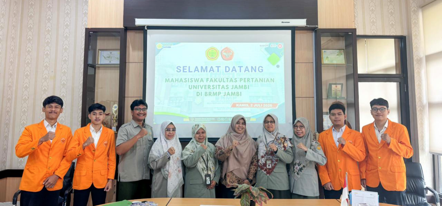 BRMP Jambi dan Universitas Jambi Perkuat Kolaborasi Mencetak Talenta Pertanian Modern