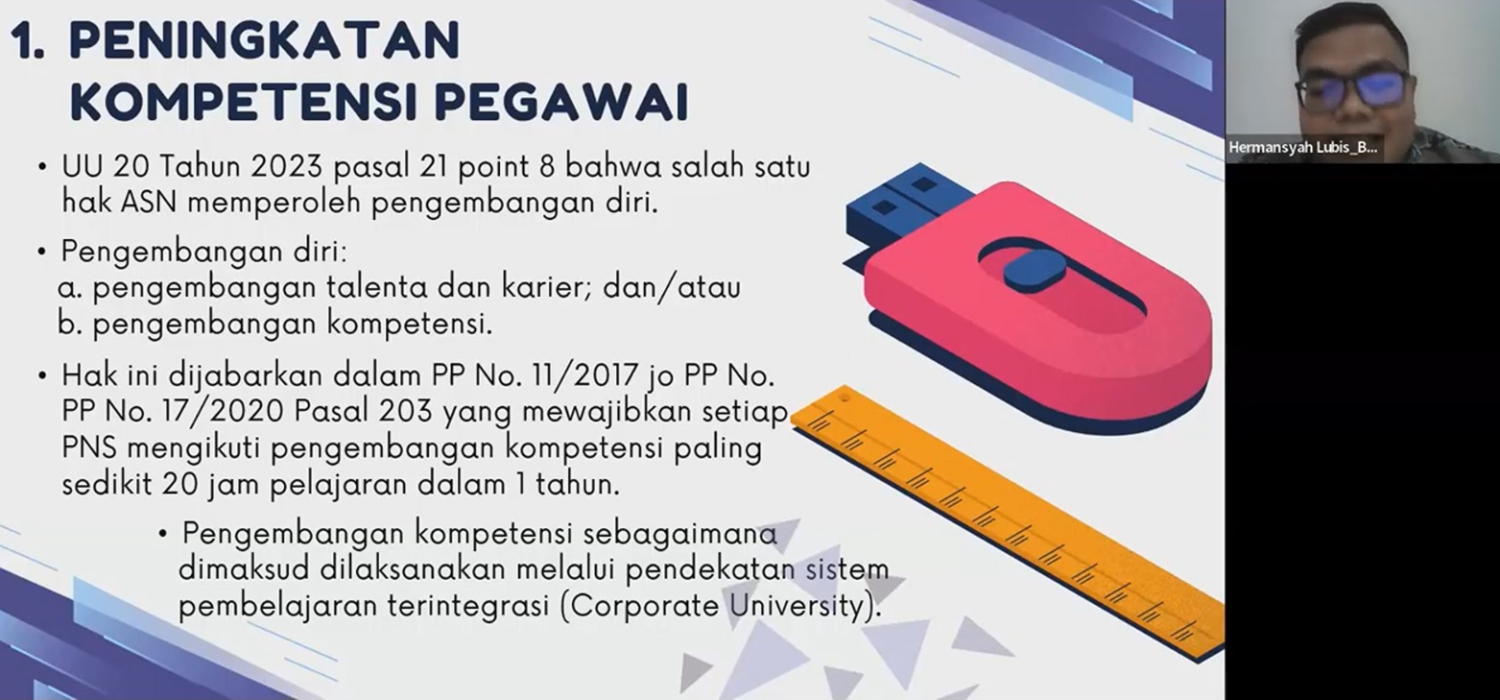 WFH Tetap Produktif, BRMP Jambi Tingkatkan Kompetensi ASN Lewat Sharing Knowledge Kepegawaian