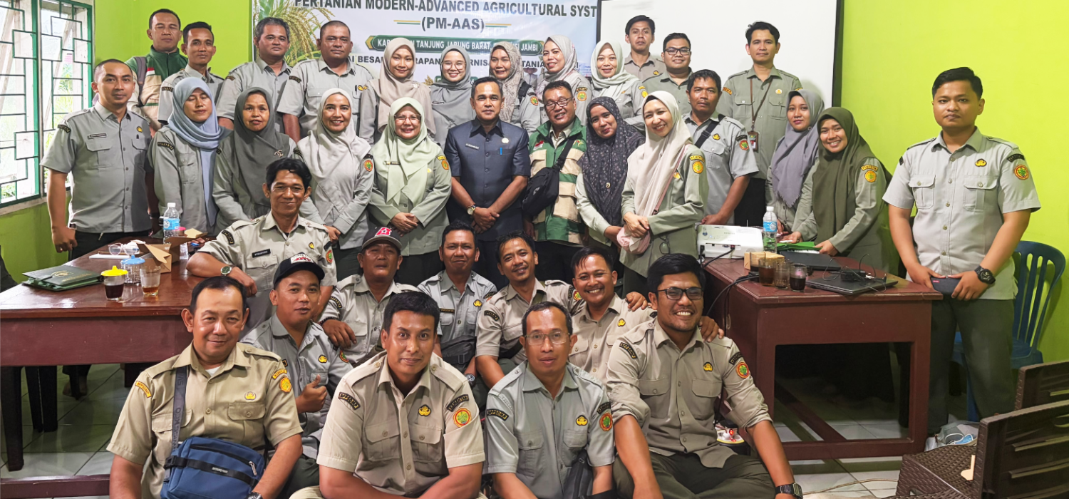 Rakor PM-AAS dan Pengawalan CPCL Perkuat Sinergi Menuju Swasembado Pangan di Tanjung Jabung Barat