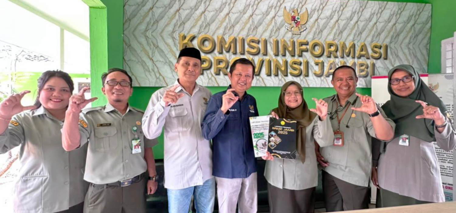Sambangi Komisi Informasi Provinsi Jambi, BRMP Jambi Perkuat Komitmen Keterbukoan Informasi Publik