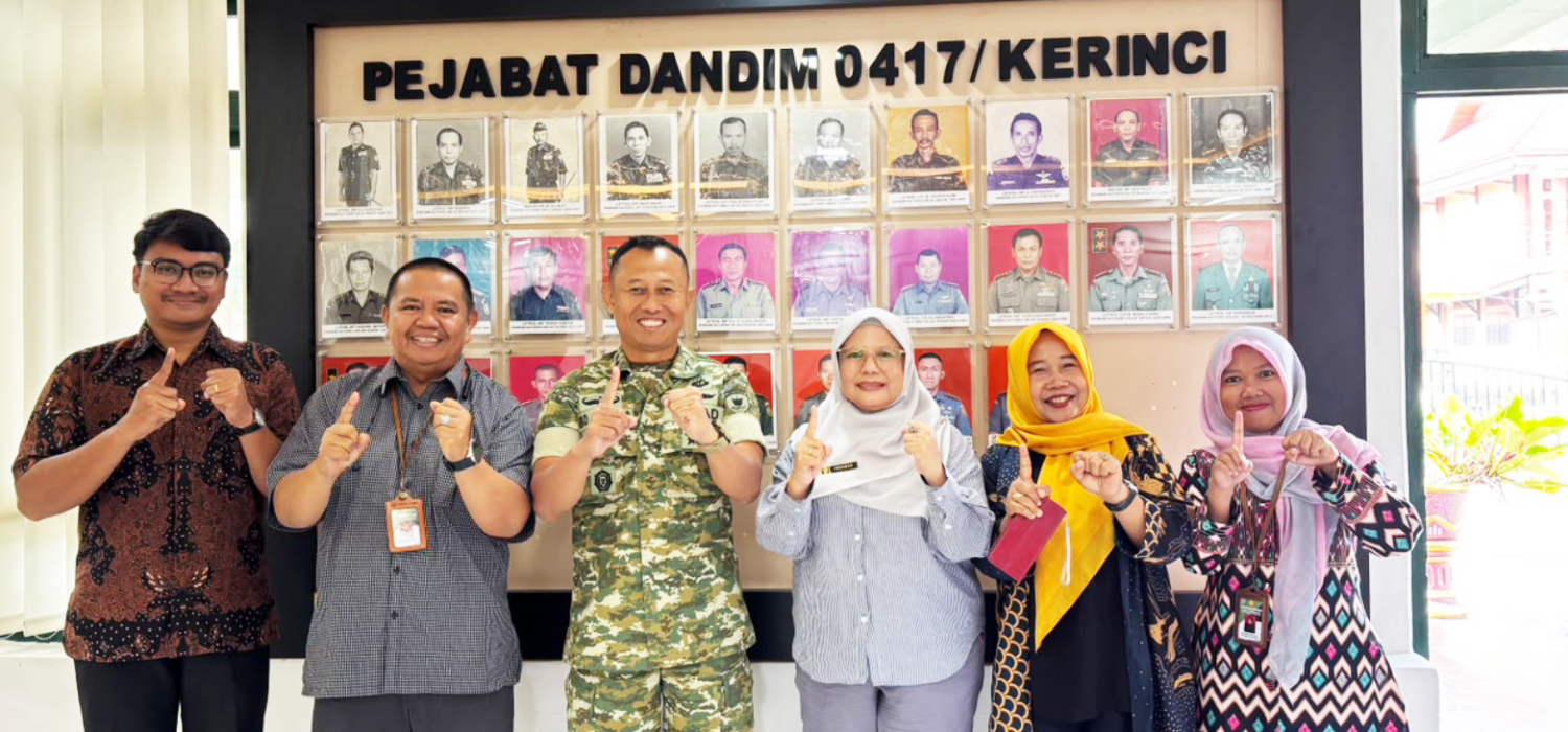 BRMP Jambi dan Kodim Kerinci Satukan Kekuatan Kawal Swasembado Pangan