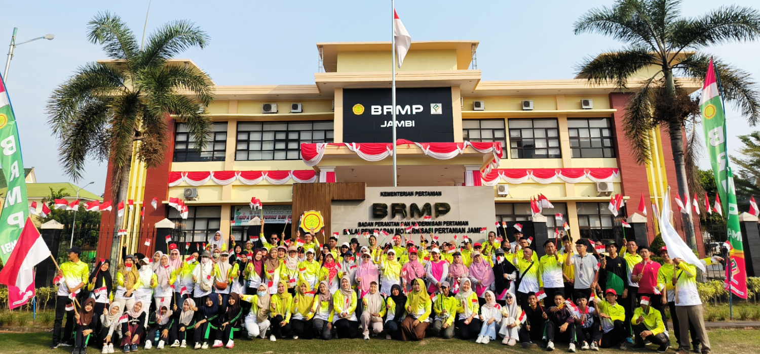 Hari Keduo Semarak Kemerdekaan, BRMP Jambi Perkuat Kekompakan Lewat Jalan Santai dan Lomba