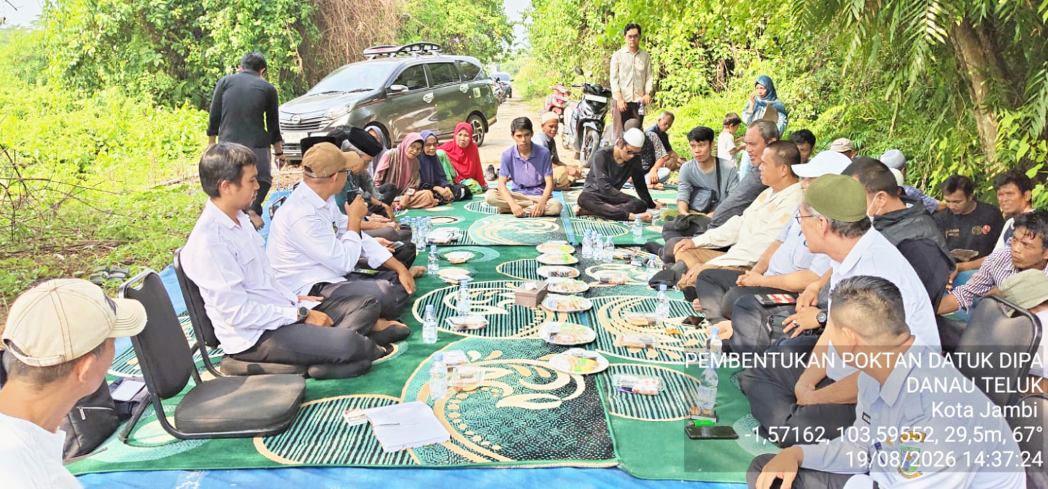 Pembentukan Poktan Datuk DIPA di Olak Kemang, Persiapan CSR Mule Dipetakan