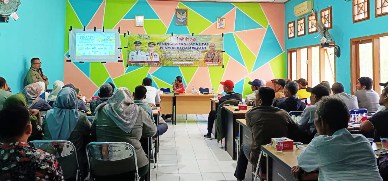 BRMP Jambi Pacu PM-AAS Tebo, Penyuluh dan Petani Diperkuat dengan Pelatihan