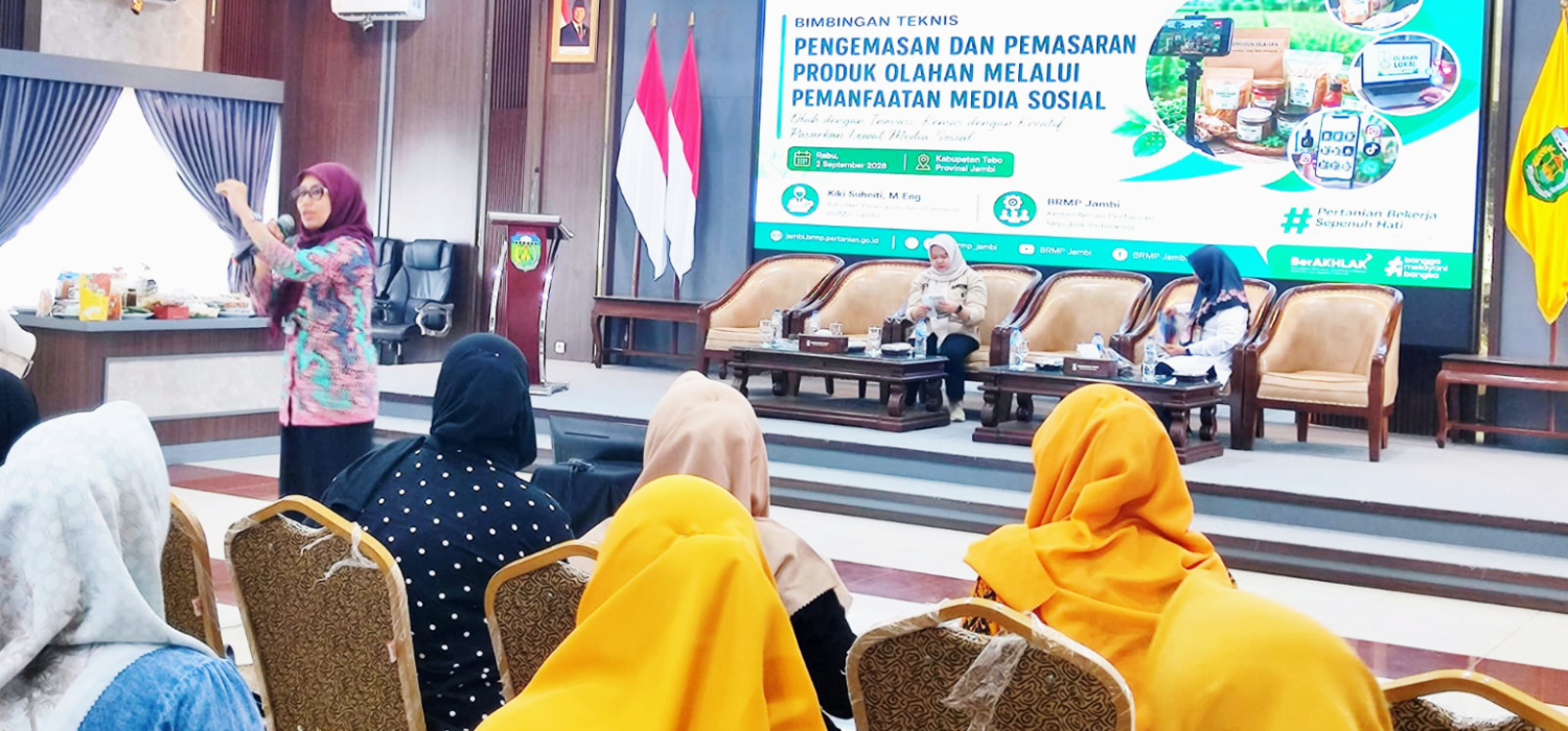 Naik Kelas di Era Digital, BRMP Jambi Dorong Produk Olahan Tebo Perluas Pasar