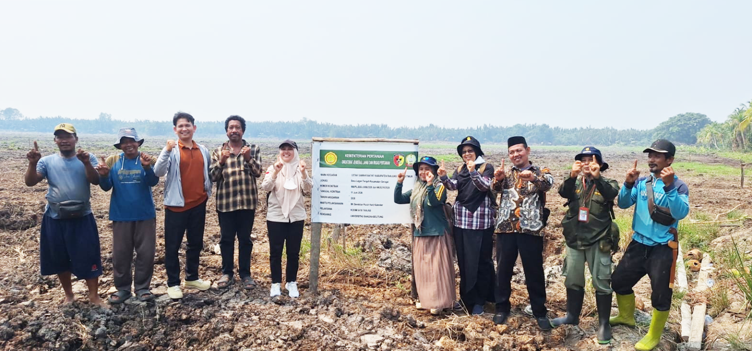 BRMP Jambi Monitor Progres Cetak Sawah Rakyat di Lagan Tengah