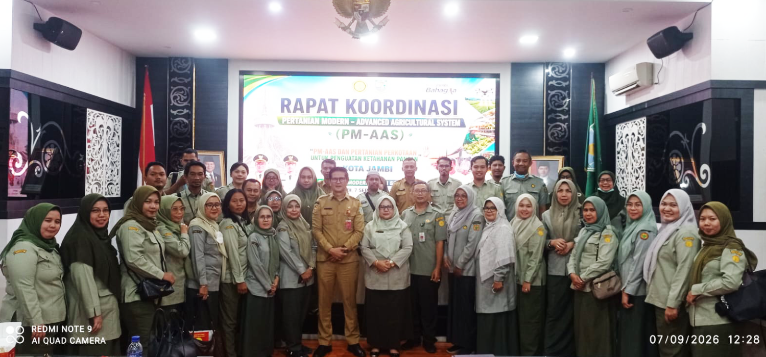 Kota Jambi Perkuat Sinergi PM-AAS, Optimalkan Lahan untuk Ketahanan Pangan
