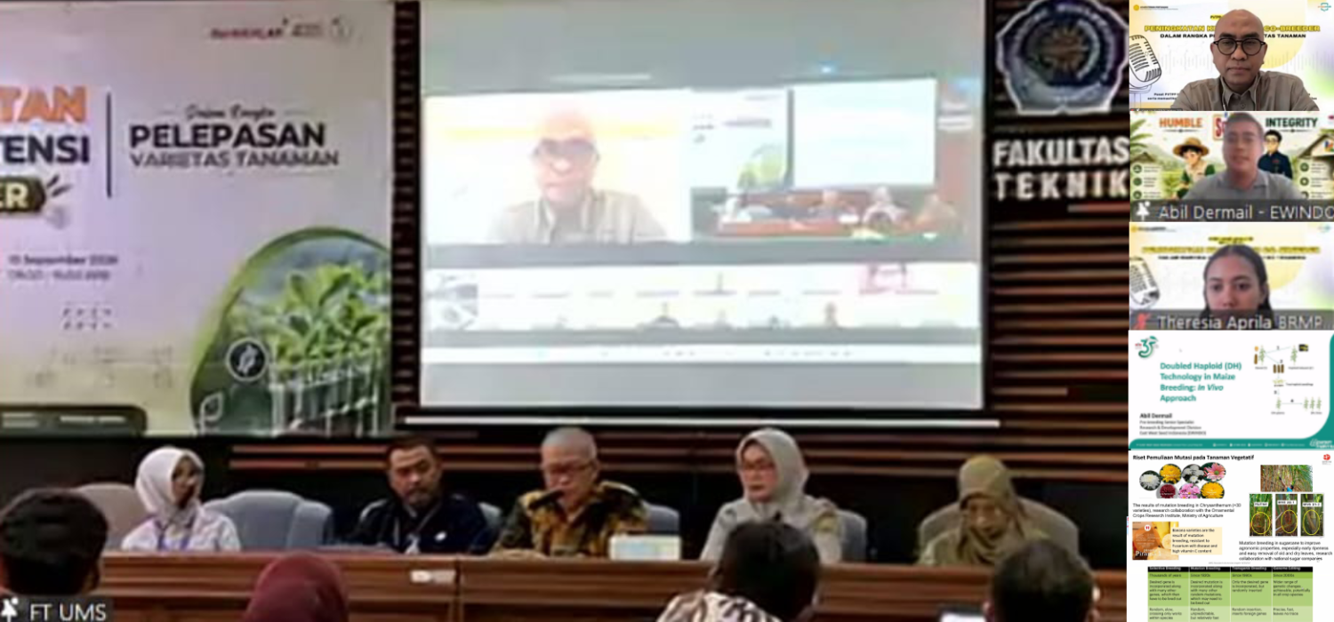 Perakitan Varietas Unggul Jadi Kunci, BRMP Jambi Perkuat Kompetensi Pemuliaan Tanaman
