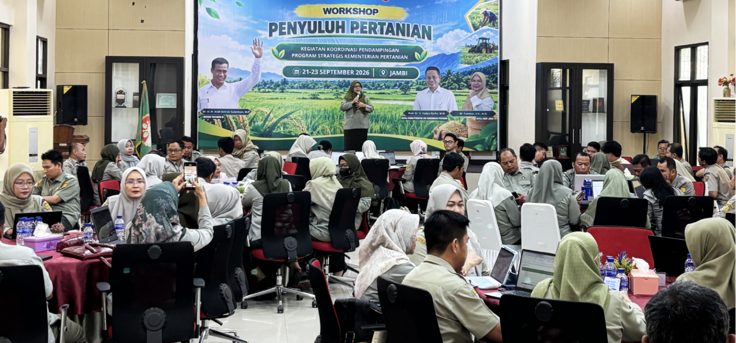 Hari Keduo Workshop, BRMP Jambi Perkuat Validasi Dato Program Strategis Kementan