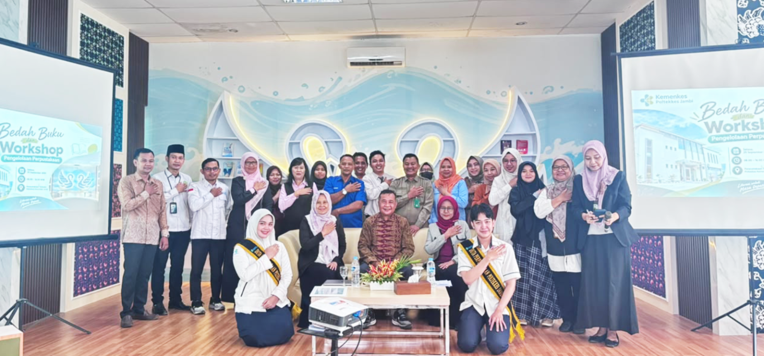 BRMP Jambi Perkuat Kompetensi Pustakawan melalue Bedah Buku dan Workshop