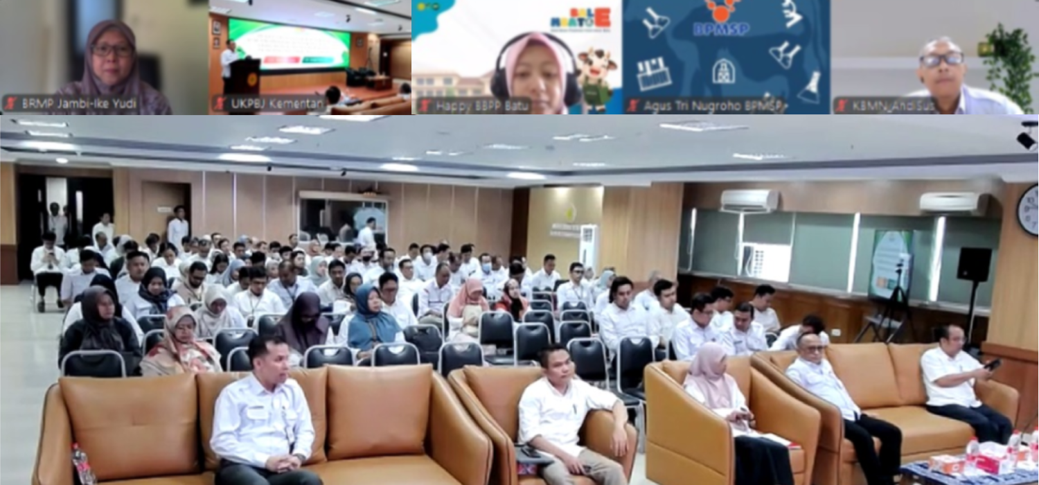 Perkuat Tata Kelola Pengadaan, BRMP Jambi Ikuti Sosialisasi Peraturan LKPP Nomor 2 Tahun 2026